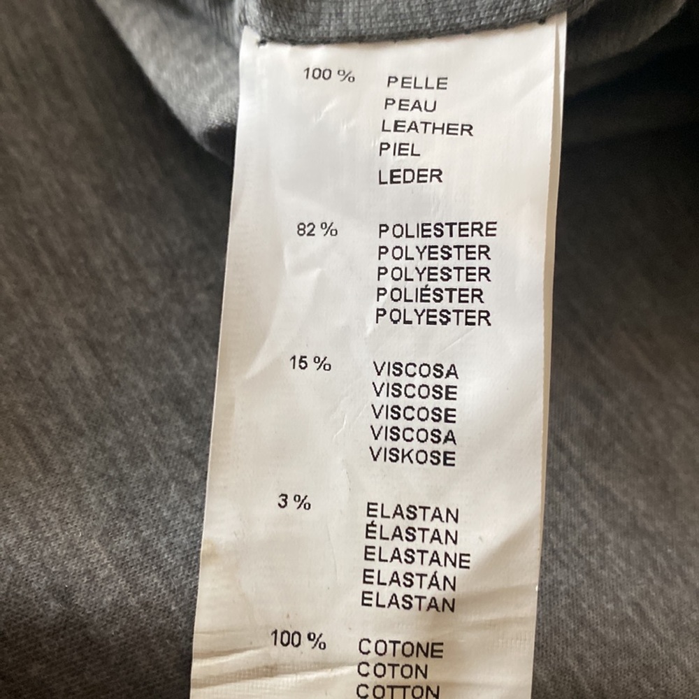 Dolan leather jacket. Black. Size L. - Picture 11 of 13